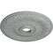 Ekena Millwork Swindon Ceiling Medallion (Fits Canopies up to 6 1/8"), 24"OD x 4"ID x 1 1/2"P, Primed White CM24SW - alternate 2